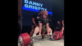 Novo RECORDE MUNDIAL de Deadlift - 487,5kg | Danny Grigsby #Shorts