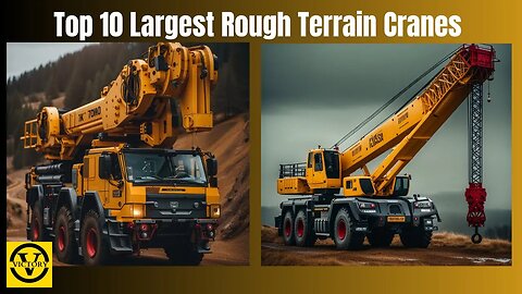 Top 10 Largest and Most Powerful Rough Terrain Cranes Worldwide - RT Cranes #HeavyDutyCranes