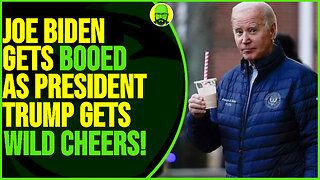 JOE BIDEN GETS BOOED AS TRUMP GETS OVERWHELMING CHEERS