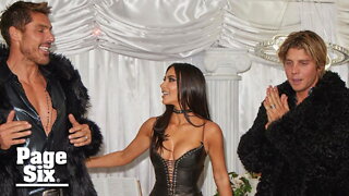 Kim Kardashian seemingly shades Kourtney's wedding in now-deleted caption amid feud