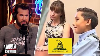 Gadsden Flag Controversy: Woke School Tries Treading on Based 12-Year-Old! | Louder with Crowder