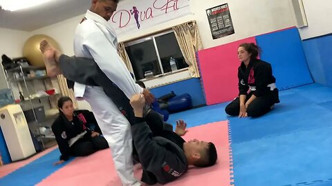 BJJ jump and pull