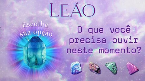 🦁 LEÃO, O QUE VOCÊ PRECISA OUVIR AGORA⁉️ | NÃO SEJA TÃO ANSIOSO e ALGUÉM ABUSA DE SUA LEALDADE ♌