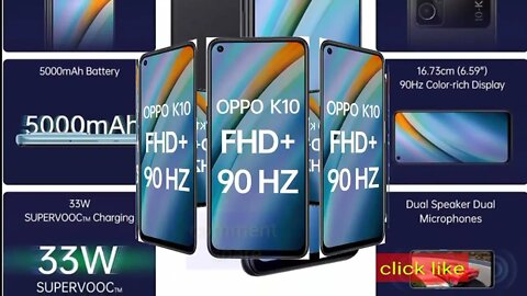 OPPO K10 (Black Carbon, 6GB RAM 128GB Storage) https://amzn.to/39qLa3m