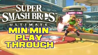 Super Smash Bros. Ultimate - Min Min Playthrough