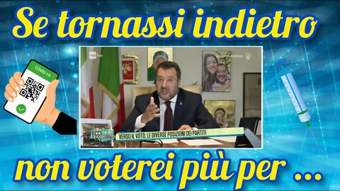 Sentite come risponde Salvini alla domanda su Lockdown e Green Pass!