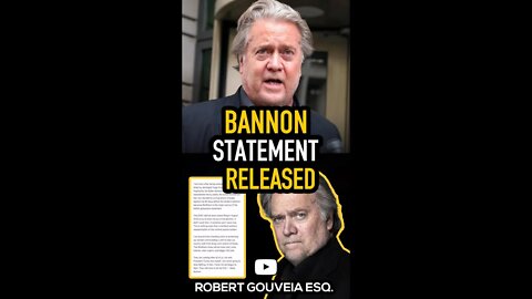 Bannon's Statement about SDNY's "PHONY" Charges #shorts