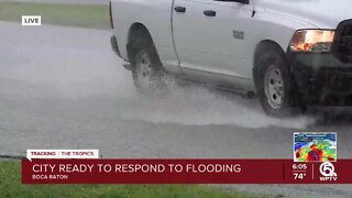 Heavy rain hits Boca Raton