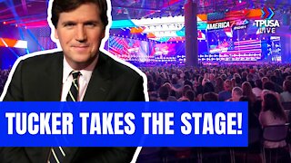 Tucker Carlson Speaks At America Fest