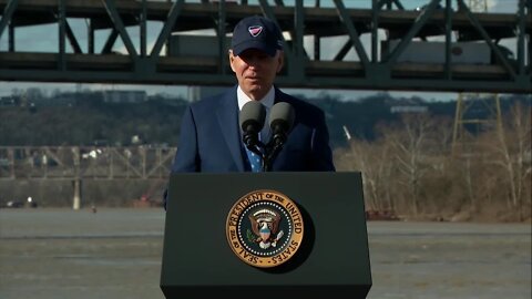 President Joe Biden visits Covington to talk about Brent Spence Bridge improvements