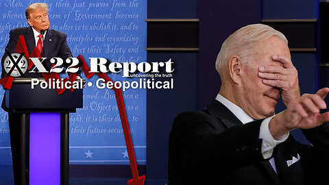 X22 Report: [Biden] Pushed Into Debate With Trump! Setup Complete! Change Of Batter Coming! [Roasted]!! - Must Video