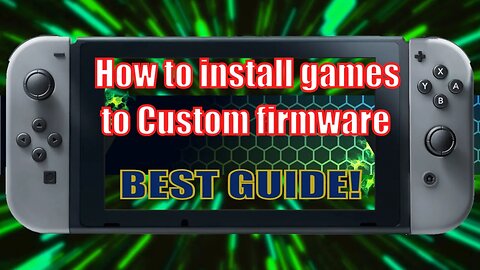 How to install Switch games onto Custom firmware using Awoo and NS-USB loader