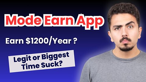Mode Earn App: Make Money Playing Games or HUGE Waste of Time? You Decide!