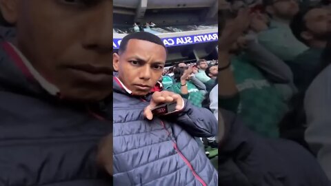 👊👊TORCEDOR DO FLAMENGO É AGREDIDO NA TORCIDA DO PALMEIRAS👊👊