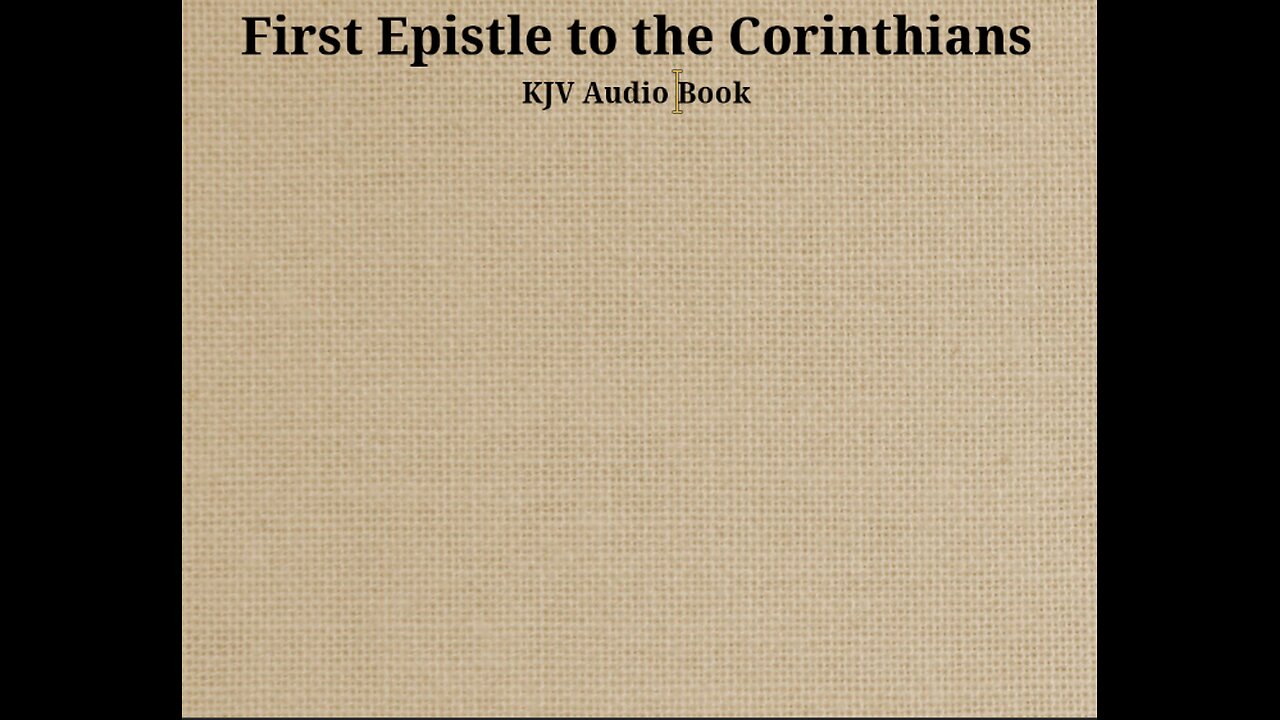 I corinthians clearance 16 kjv