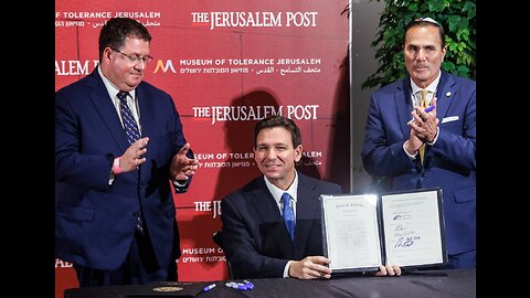 Gov. Ron DeSantis Signs Antisemitism Bill 2334 (2019)