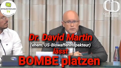 Dr. David Martin legt am 13.9 Beweise zur biologischen Kriegführung gegen die Weltbevölkerung vor