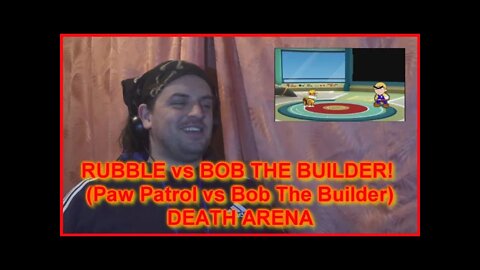 RUBBLE vs BOB THE BUILDER! (Paw Patrol vs Bob The Builder) - DEATH ARENA