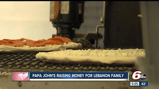 Papa John's raising money for Lebanon Family