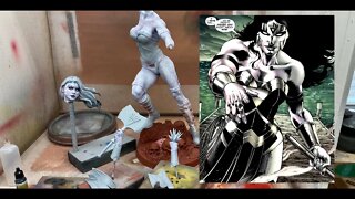 VinceVellCUSTOMS Live Stream - Outfit work on Black Lantern Wonder Woman