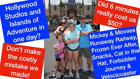 Last Day! | Ultimate Park hop day | Hollywood and Universal IOA | Summer Vacation 2021 Day 6 pt. 1