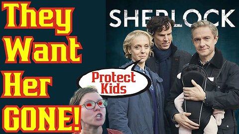 BBC Sherlock Actress PUSHES BACK Against Cancel Culture For Trying To Protect Kids| Amanda Abbington