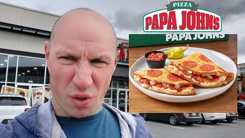 Papa John's New Pepperoni Crusted Papadia!