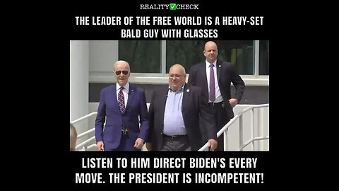 Biden Needs Help Knowing Where to Look and Stand!