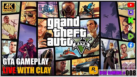 GTA ONLINE | GAMING WITH CLAY | HIGH SIDE GAMING 008 [LIVE]