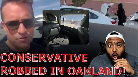 Conservative Commentator Benny Johnson ROBBED In BROAD DAY LIGHT Filming Outside Oakland In-N-Out!