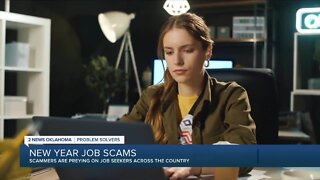 New Year job scams