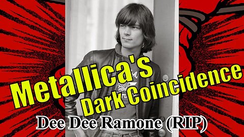 Metallica Reflect on Dee Dee Ramone's Passing