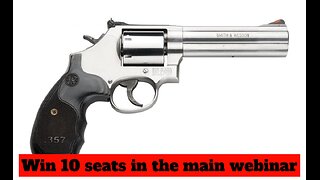 S&W 686 PLUS 357 MINI #1 FOR 10 SEATS IN THE MAIN WEBINAR