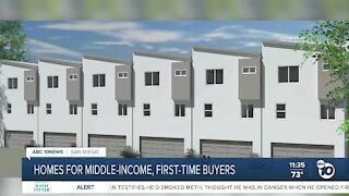 Homes for middle-income, first-time home buyers in San Diego