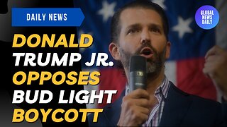 Donald Trump Jr. Opposes Bud Light Boycott