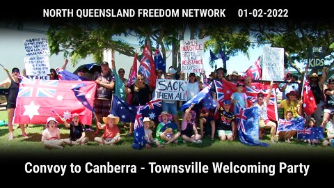 Convoy to Canberra - Townsville Welcoming Party