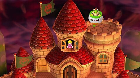 Peach's Castle - New Super Mario Bros. U Deluxe (Part 8)