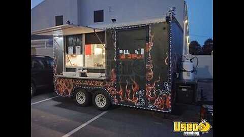 2000 8.5' x 18' Barbecue Concession Trailer | Mobile Food Unit for Sale in Pennsylvania