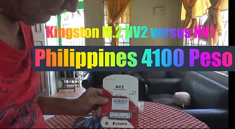 Unbox M 2 Kingston 1 TB drive and pancake syrup