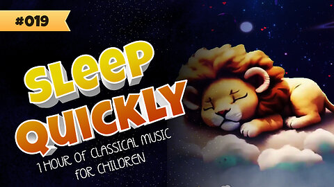 Lullabies for Children's Sleepovers and Bedtime Stories #019 ♫😴 - 1 HOUR