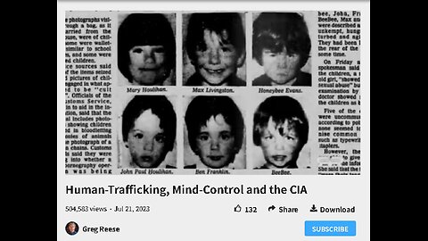 The Truth About The NY Underground Tunnels! Human Child Trafficking! Pt 1 [Jul 21, 2023]