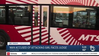 Man accused of cutting teenage girl's throat faces judge