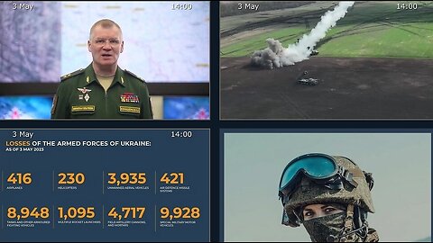 03.05.23 ⚡️ Russian Defence Ministry report on the progress of the deNAZIficationMilitaryQperationZ