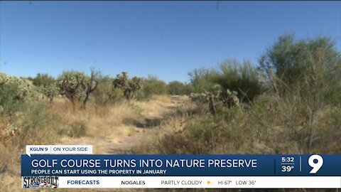 Old golf course to be turned into a nature preserve