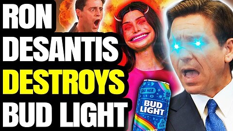 Exclusive: DeSantis Joins Bud Light Boycott, DESTROYS Dylan Mulvaney|'Who Wants To Drink Bud Light?'