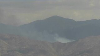 Mesa Fire breaks out near Lake Isabella