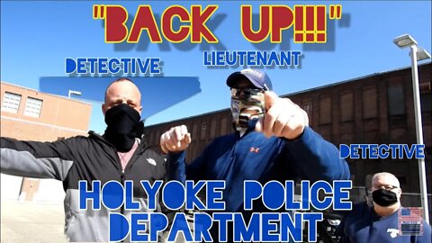 Cops Owned. Unlawful Orders Ignored. Intimidation Fail. Walk Of Shame. 2 Det 1 Lt. Holyoke. Police.
