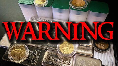Warning to All Silver and Gold Buyers - Don't Make Large Purchases!