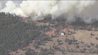 37E Fire burning north of Lyons, evacuations underway