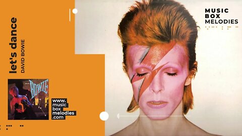 Let's Dance by David Bowie Music box version